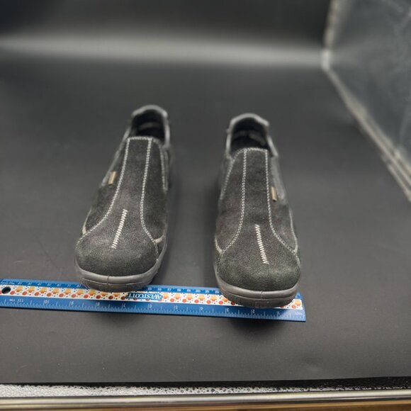 Rieker Womens Black SlipOn Shoes Antistress EU 40  US 9 Antistress Leather Clogs - Picture 14 of 15